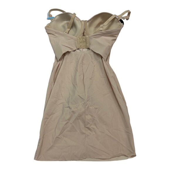 Maidenform 36C Smooth Body Briefer Shaper UW Cups Sheer Firm Power Shapewear - Picture 2 of 5